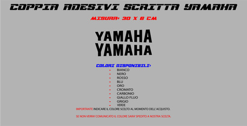 Kit coppia adesivi scritta - kit,