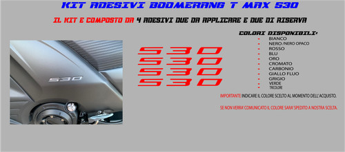 Kit scritte boomerang - boomerang, max