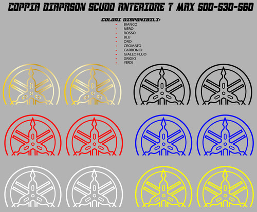 Kit adesivi coppia diapason - kit,