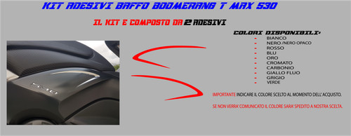 Kit baffo boomerang max 530 - kit, t