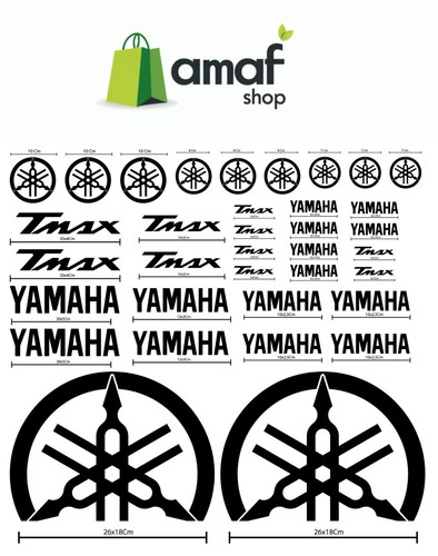 Adesivi yamaha tmax - yamaha,